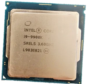 9th Gen Intel Core i9-9900K 3.60GHz  (Turbo 5.0GHz) 16MB 8-Core SRELS CPU - Picture 1 of 1