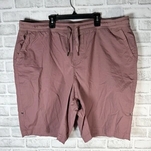 NWT L.L.Bean Purple Ripstop Shorts Womens 2X Plus - Picture 1 of 5