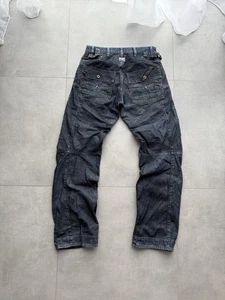 G star raw baggy double knee avantgarde jeans pants y2k 32 washed faded grunge - Picture 1 of 11
