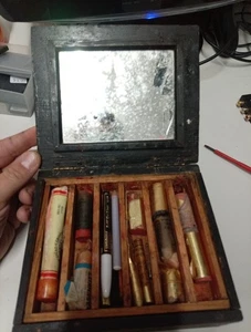 Vintage Bühnen Make-up und Box gespendet von Frankie Vaughan - Bild 1 von 14