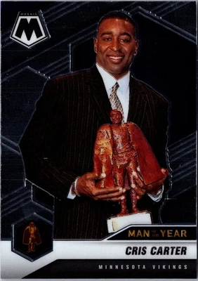 Cris Carter-2021 Panini Mosaic Man Of The Year #277 Vikings - Image 1 of 2