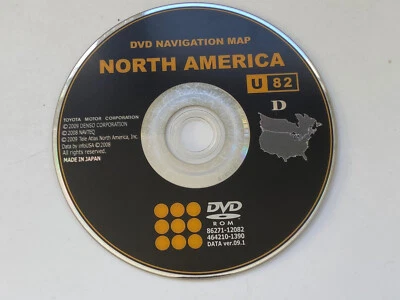 2009 2010 2011 TOYOTA COROLLA MATRIX RAV4 GEN 5 NAVIGATION DVD U82 TOYOTA OEM🟠 - Image 1 of 4