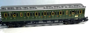 Abteilwagen 2. Kl., Gattg/Bauart B4 Pr 04, 4-achsig, grün, Zugschlußsch., OVP - Bild 1 von 12