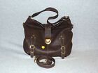 The SAK dark brown leather purse