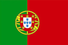 Aufkleber Portugal Flagge Fahne 12 x 8 cm Autoaufkleber