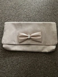 Women’s Pink Dorothy Perkins Clutch Bag Suede - Picture 1 of 5