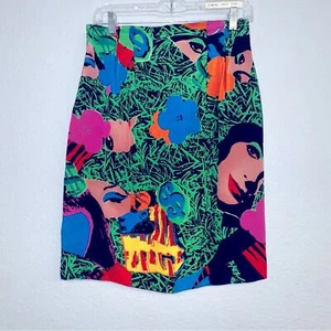 Mujer Multicolor Louis Feraud Falda Talla 10 - Imagen 1 de 10