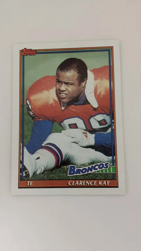 CLARENCE KAY 1991 TOPPS FOOTBALL Card # 558 C0816 - Image 1 of 1