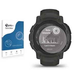 Optic+ Nano Glass Screen Protector for Garmin Instinct 2 Solar - Photo 1 sur 3