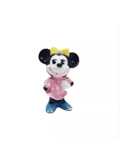 Vintage Minnie Mouse Porcelain Figurine 2⅝"  Disneyland Made in Japan  - Picture 1 of 7
