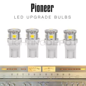 Bombilla medidora de luz medidor de 8 V Pioneer SX-850 SX-950 SX-1050 LED 4 un. - Imagen 1 de 4