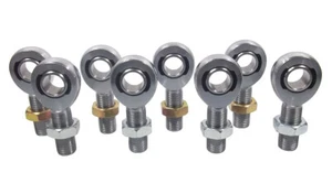CHROMOLY 4 LINK 7/8 x 7/8-14 XM-14 ROD END KIT WITH JAM NUT HEIM JOINTS HEIMS - Picture 1 of 5