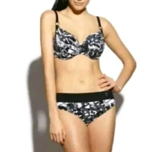 Impresionante Top y Conjunto de Bikini Panache Camuflado Balconette Forrado con Aros Traje de Baño 32D - Imagen 1 de 3