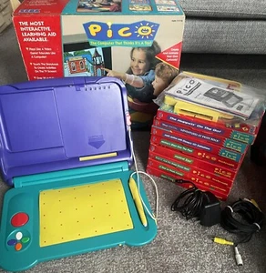 SEGA PICO Mega Collection 9 GAMES! 1994 TESTED Interactive Learning System - Picture 1 of 11