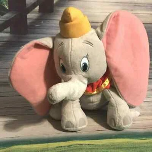 Walt Disney World Dumbo Plush Big Floppy Ear Stuffed Toy Adorable 11 Inches - Picture 1 of 8