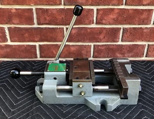 Lassy GB4-16 Machinist Milling Quick Clamp Gang Vise, Made in USA, Excellent - Picture 1 of 15