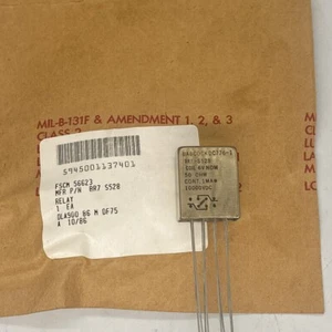 MICROSEMI CORP PN BR7S528 RELAY,ELEC. BOEING 455-0528-002 NSN 5945-00-113-7401 - Picture 1 of 5
