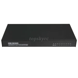 Encoder video HDMI 8 vie H.264 encoder 1080P@30fps per IPTV live streaming tps - Foto 1 di 4