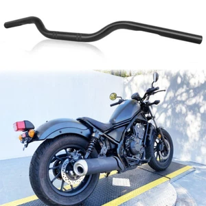 1" 25mm Motorcycle Drag Bar Handlebar For Honda Rebel 250 CMX250C 300 CMX300 450 - Picture 1 of 12