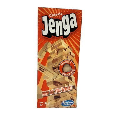 Jenga Hasbro Classic Genuine Hardwood Block Stacking Game for Ages 6+ - Image 1 of 4