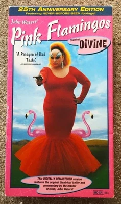 "PINK  FLAMINGOS"  STARRING  DIVINE  OOP  VHS  (1997) ..........  FREE  SHIPPING - Image 1 of 3