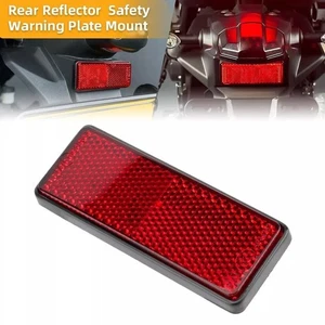 License Plate Fender Safety Warning Motorcycle Rear Reflector Mounting - - Picture 1 of 12