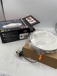 Juno Retrofit 6 Inch Recessed LED Downlight 3000K 700LM Dimmable White Baffle - Picture 1 of 4