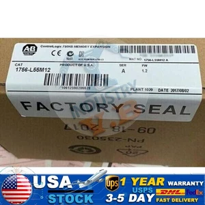 1PC NEW Allen Bradley 1756-L55M12 SER A ControlLogix Processor 750KB Memory - Picture 1 of 4
