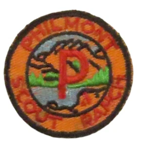Philmont Scout Ranch 1950s Patch BLK Bdr (NK596) - Picture 1 of 2