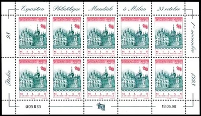 MONACO 1998 2427KB ** MNH FLAWLESS LITTLE SHEET (00149 - Image 1 of 2