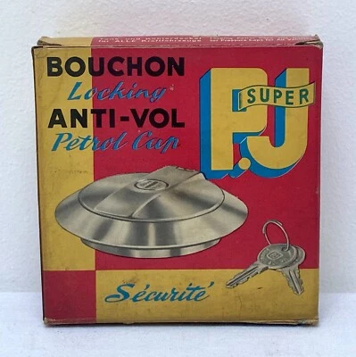 Tapa de combustible PJ Super acero inoxidable bloqueo gasolina Ford Falcon 1963-65 / Studebaker 1962 Foto 1 de 4