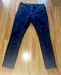Jeanswest Dark Stretch Denim Curve Embracers, Mid-Rise Skinny Jeans Size 16 - Picture 1 of 7