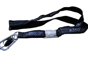 Airline Schlüsselanhänger    Key-lanyard  A 350 mit  Metallverschluss - Picture 1 of 1