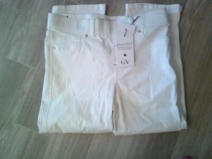 Gloria Vanderbilt Damen Shape Effect Denim Jeans - Weiß Neu mit Etikett - Bild 1 von 2