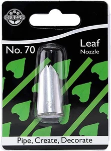 Jem Medium Leaf Tip #70 Nozzle Piping Buttercream Frosting Cupcake - Picture 1 of 1