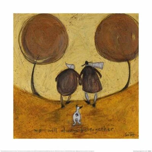 Sam Toft - We Will Always Be Together - Official 40x40cm Fine Art Print PPR55049 - Picture 1 of 1