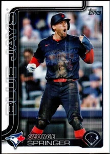 2025 Topps Baseball Series 1 #82 George Springer Toronto Blue Jays - Picture 1 of 2