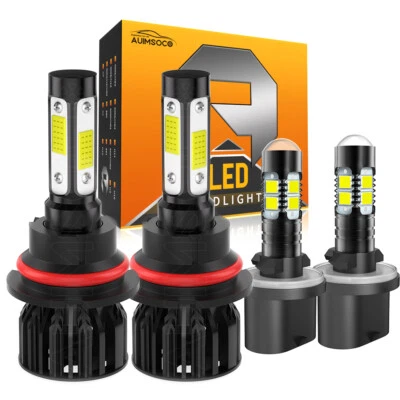 For Ford E-350 Econoline Club Wagon 1994-2002 Combo LED Lights Bulb+Fog Light - Image 1 of 4