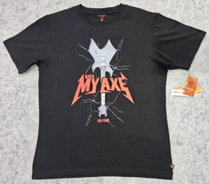 Paul Frank Mens Kiss My Axe Short Sleeve T Shirt Top size Medium Colour Black - Picture 1 of 3