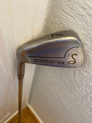 Cobra Tour Model Single 7 Iron Men's Left Hand Stiff Flex Steel Shaft LH Blade - Image 1 of 4