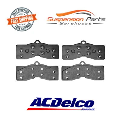 Pastillas de freno delanteras y traseras de 4 discos para Chevrolet Camaro Corvette clásico 65-82 Foto 1 de 2