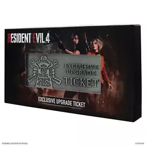 EXCLUSIVE UPGRADE TICKET | Resident Evil 4 | Limited Edition - Picture 1 of 8