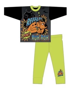 New! Official Scooby Doo Boy's Pyjamas Halloween - Picture 1 of 1