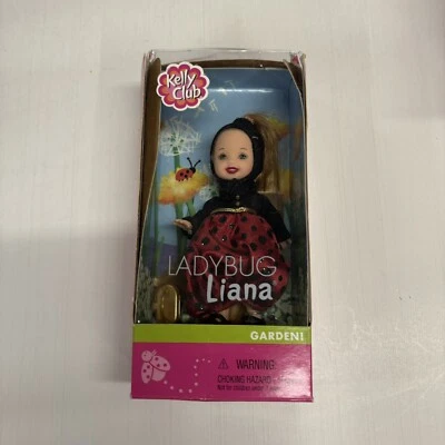 Muñeca Ladybug Liana Garden Kelly Club 2001 Mattel nueva ENVÍO GRATUITO Foto 1 de 2