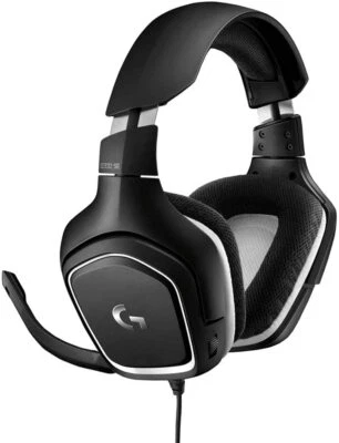 Logitech G332 SE Gaming-Headset, 3.5mm Klinke, PC/Mac/Xbox One/PS4, swarz/weiß - Bild 1 von 4