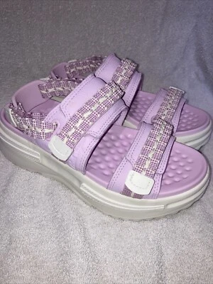 Sandalias utilitarias Converse Run Star CX zapatos Stardust cuero lila talla 8 nuevas sin caja Foto 1 de 4