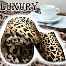 Luxury Faux Fur Throw Extra Large King Size Blanket Soft Sofa Bed Mink Warm Cosy