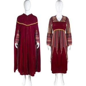 Halloweentown Aggie Cromwell Cosplay Costume Colak Halloween Outfit Dress - Picture 1 of 6
