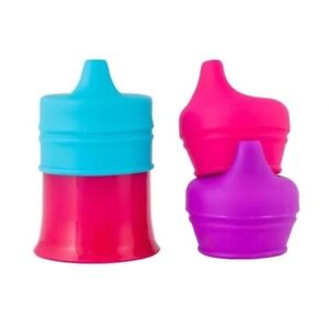 Boon SNUG Spout Sippy Lids (3) and Cup