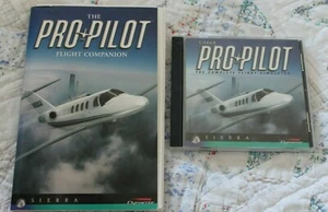 Sierra Pro-Pilot -- Symulator lotu -- Zestaw 2 płyt CD -- Windows 95 lub nowszy-- 1997 - Zdjęcie 1 z 2
